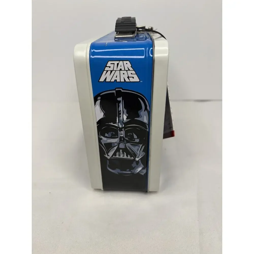 Star Wars Limited Edition Tin Lunch Box with 4 Sandwich Cutters New W Tags